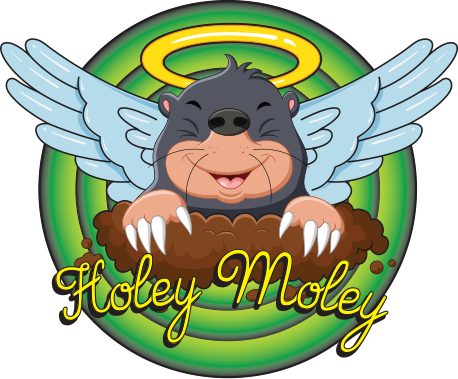 Holey moley logo